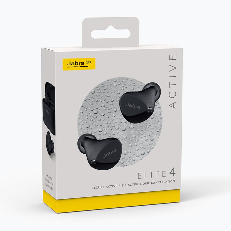 Jabra Elite 4 Active безжични слушалки черни 6