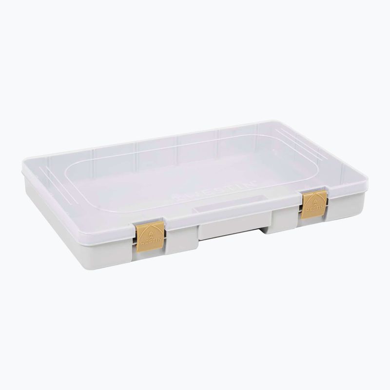 Westin W3 Game Tackle Box 36 x 22,5 x 5 cm сив/прозрачен