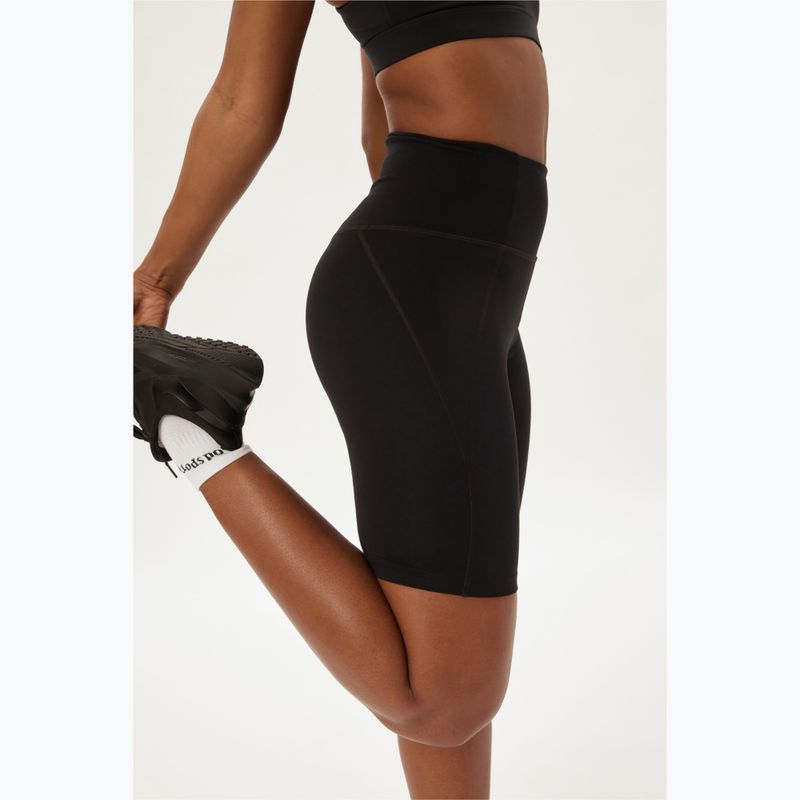 Girlfriend Collective Компресивни дамски шорти за тренировка черни 5