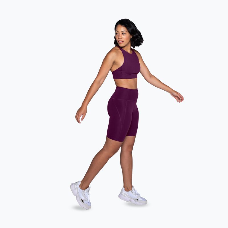 Girlfriend Collective Компресивни шорти за тренировка за жени в слива 2