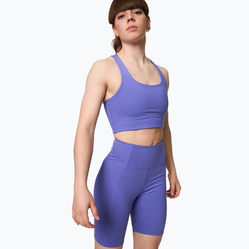 Girlfriend Collective Компресивни дамски шорти за тренировка wild iris 4