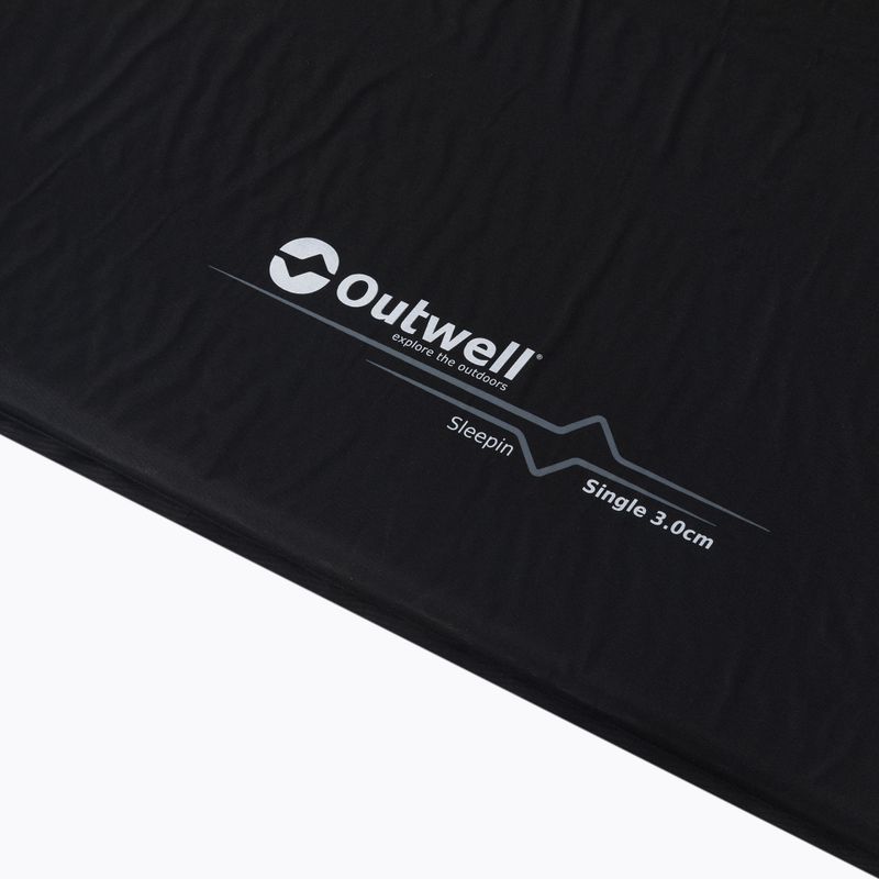 Самонадуваща се постелка Outwell Sleepin Single 3 cm, черна 400030 3