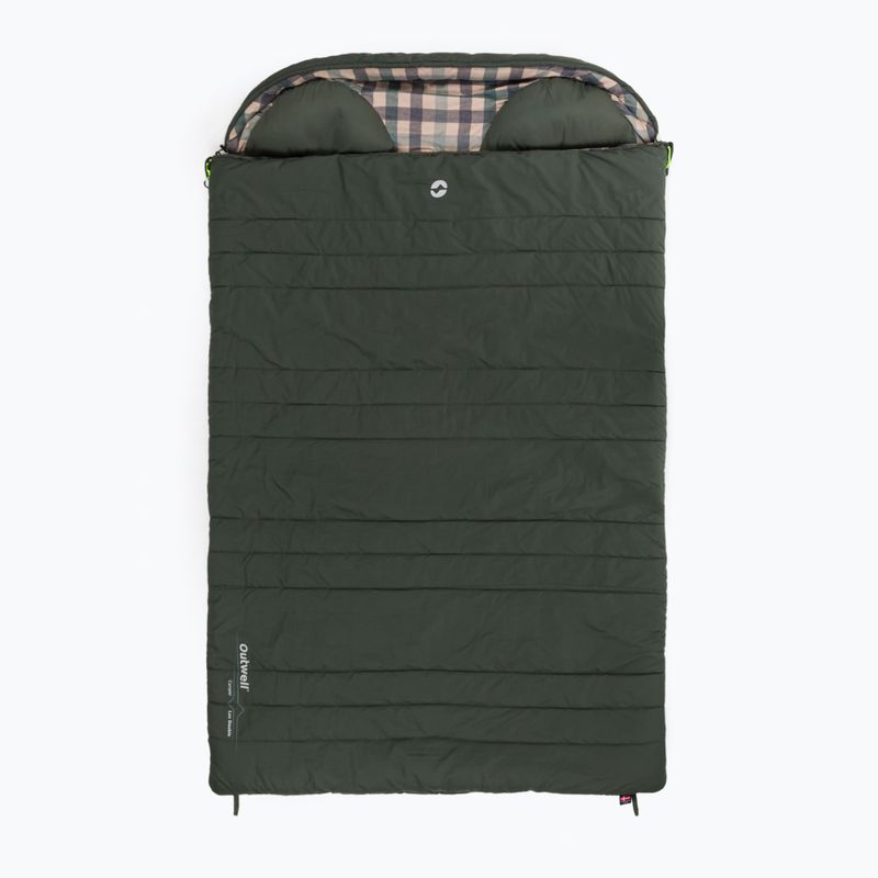 Outwell Camper Lux Двоен спален чувал зелен 230394
