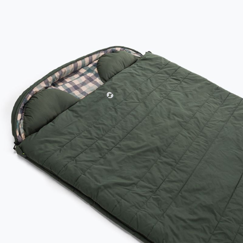 Outwell Camper Lux Двоен спален чувал зелен 230394 2