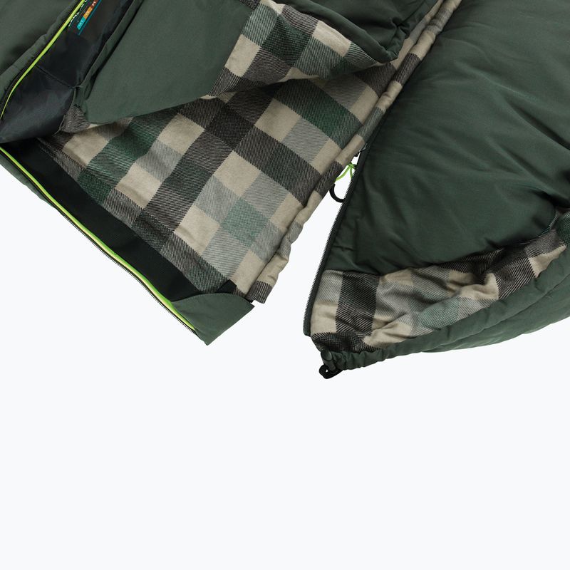 Outwell Camper Lux Двоен спален чувал зелен 230394 8