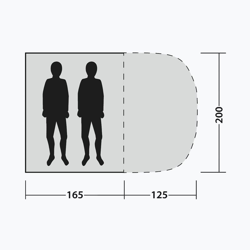 Плажна палатка Outwell Whitby Beach Shelter light grey 7