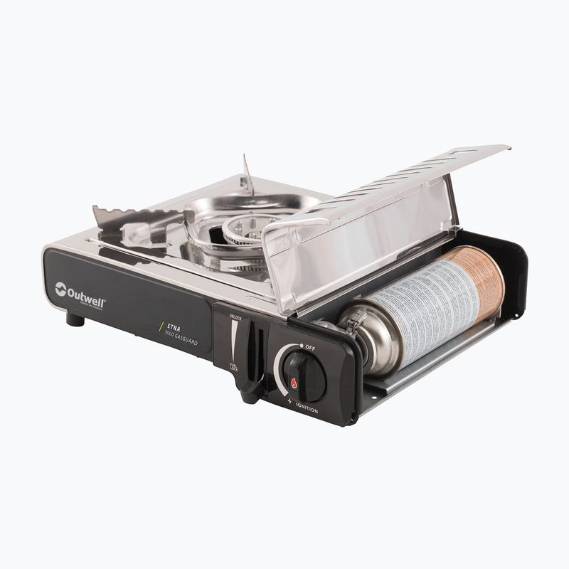Туристически котлон Outwell Etna Solo Gasguard silver 4