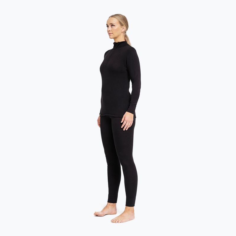 Дамски термоактивен суитшърт Dovre Wool Zip black 4