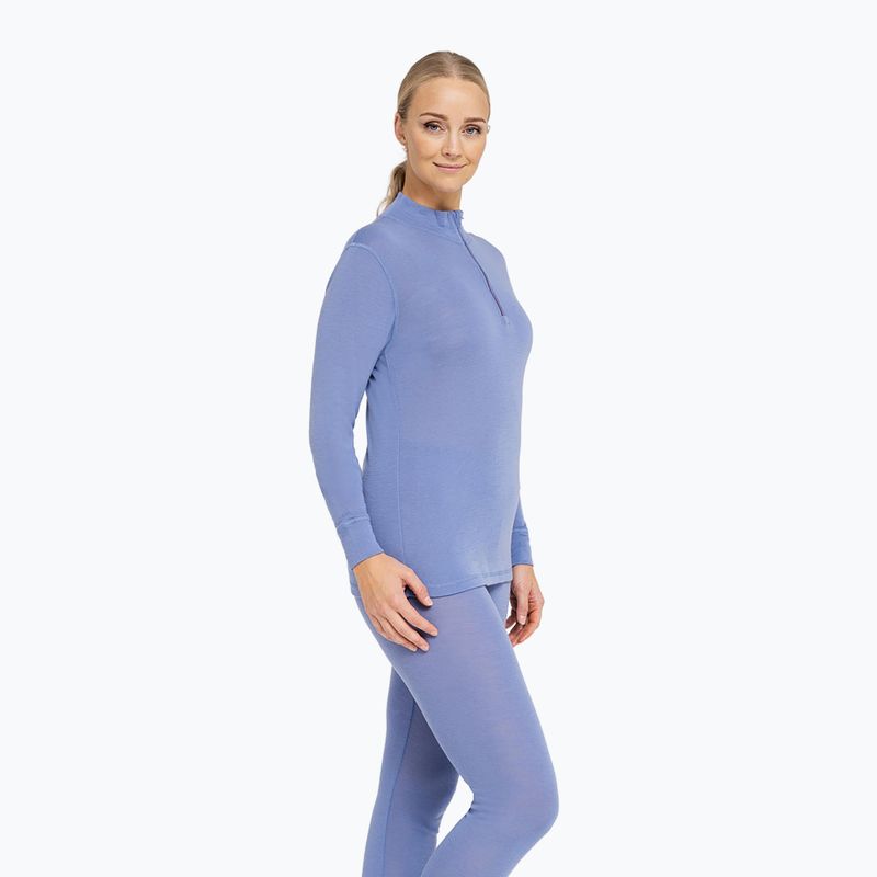 Дамски термоактивен суитшърт Dovre Wool Zip blue 4
