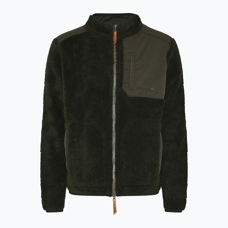 Мъжки поларен суитшърт Dovre Teddy Fleece green 3