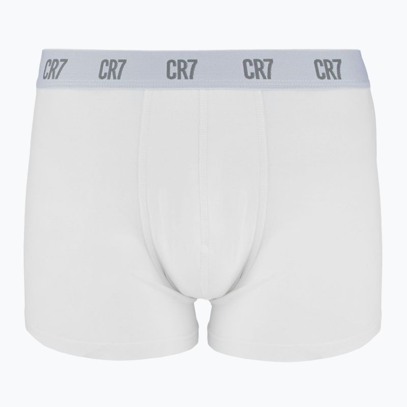 Мъжки боксерки CR7 Basic Trunk 3 чифта white/ greymelange/ black 4
