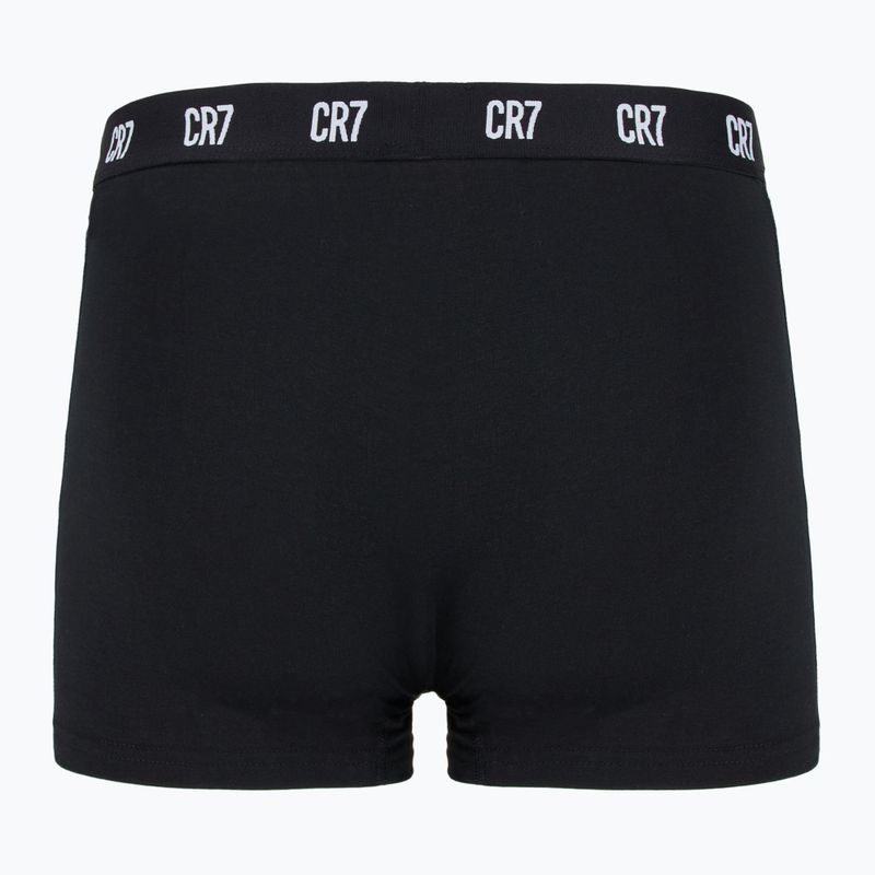Мъжки боксерки CR7 Basic Trunk 3 чифта white/ greymelange/ black 5