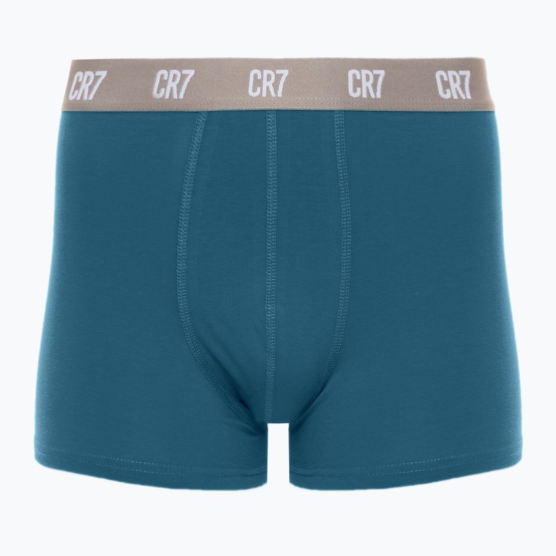 Мъжки боксерки CR7 Basic Trunk 3 чифта black/ green/ light green 3