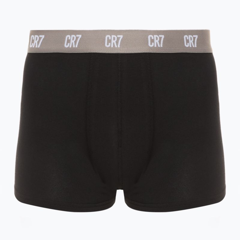 Мъжки боксерки CR7 Basic Trunk 3 чифта black/ green/ light green 4