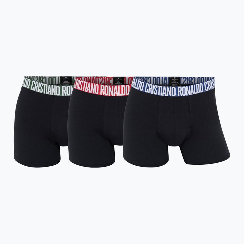 Мъжки боксерки CR7 Basic Trunk 3 pack black