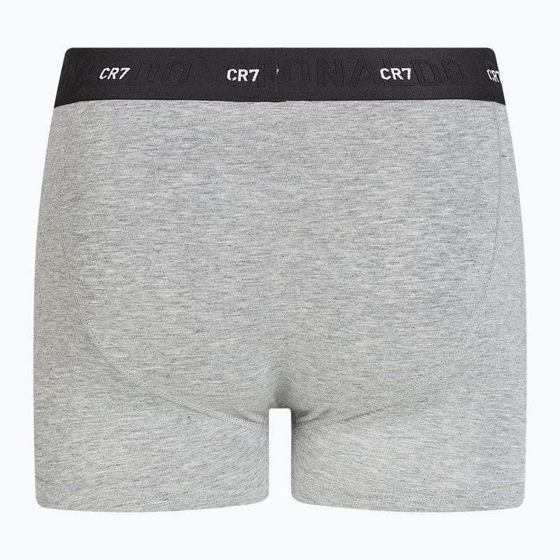 Мъжки боксерки CR7 Bamboo Trunk FSC 3 чифта black/dark grey/grey 3
