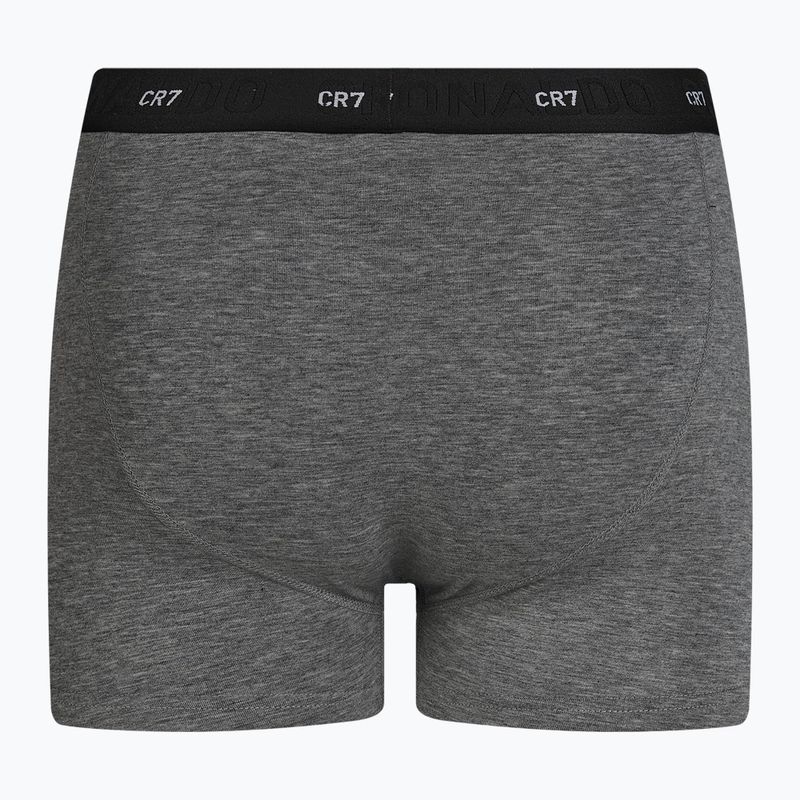 Мъжки боксерки CR7 Bamboo Trunk FSC 3 чифта black/dark grey/grey 6