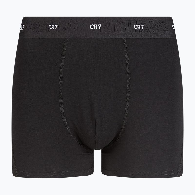 Мъжки боксерки CR7 Bamboo Trunk FSC 3 чифта black/dark grey/grey 8