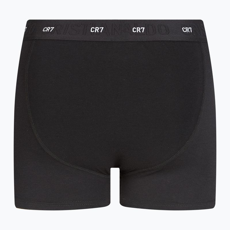 Мъжки боксерки CR7 Bamboo Trunk FSC 3 чифта black/dark grey/grey 9