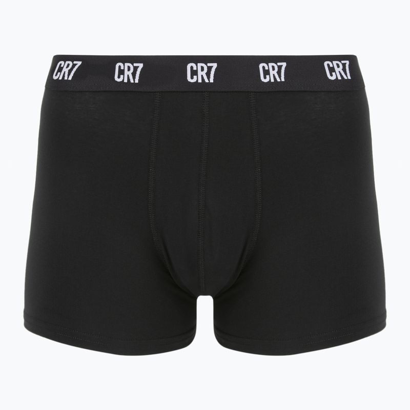 Мъжки боксерки CR7 Basic Trunk 5 чифта черно/бяло