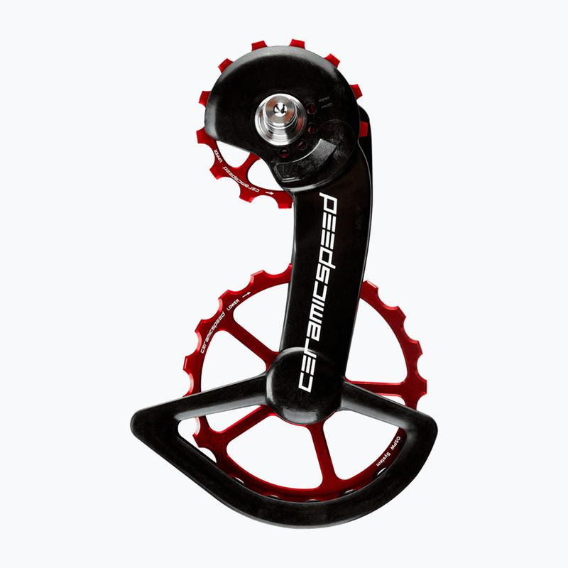 Карета за дерайльор CeramicSpeed OSPW 9200 Series червена 110269