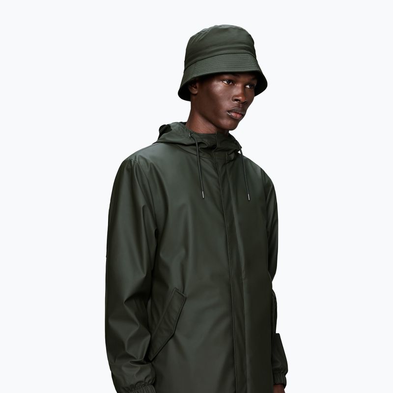 Шапка с периферия Rains Bucket green 3