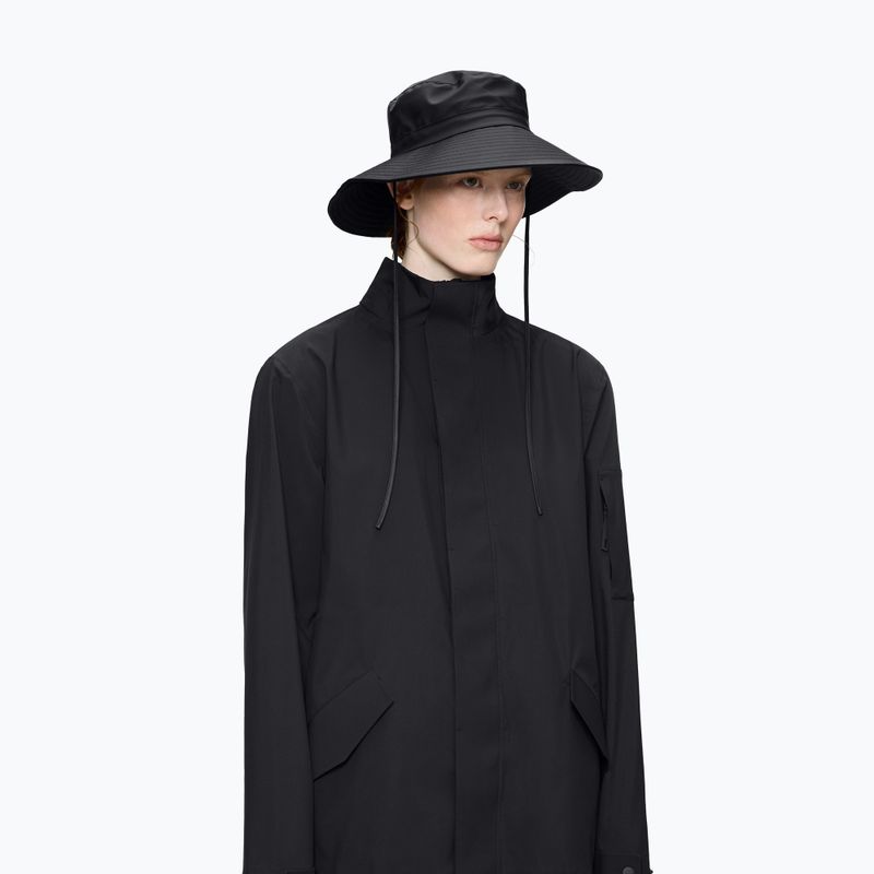Шапка с периферия Rains Bucket black 3