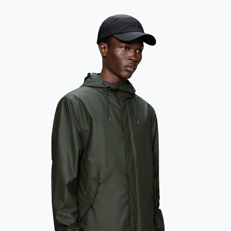 Шапка с козирка Rains 5 Panel Cap black 5