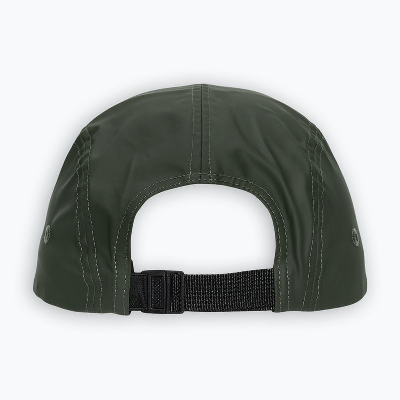 Шапка с козирка Rains 5 Panel Cap green 3