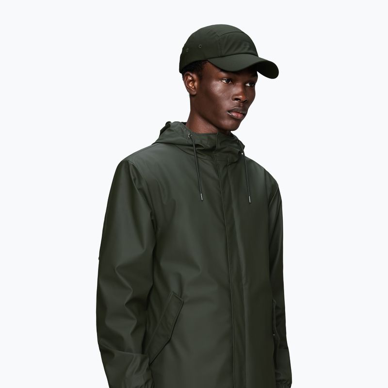 Шапка с козирка Rains 5 Panel Cap green 5