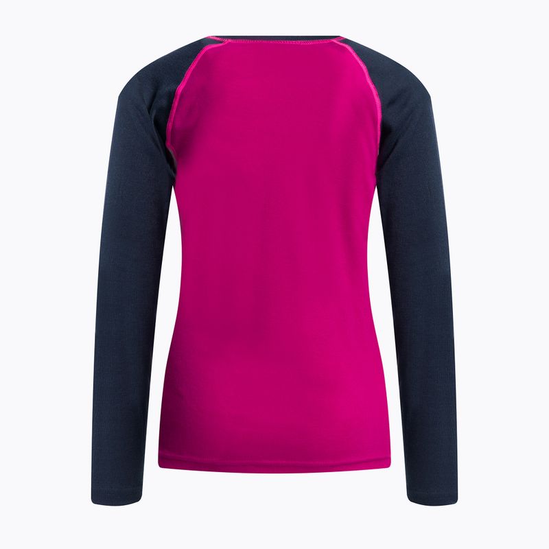 Детско термоактивно бельо Color Kids Ski Underwear Colorblock розов-черен 740777.5885 3