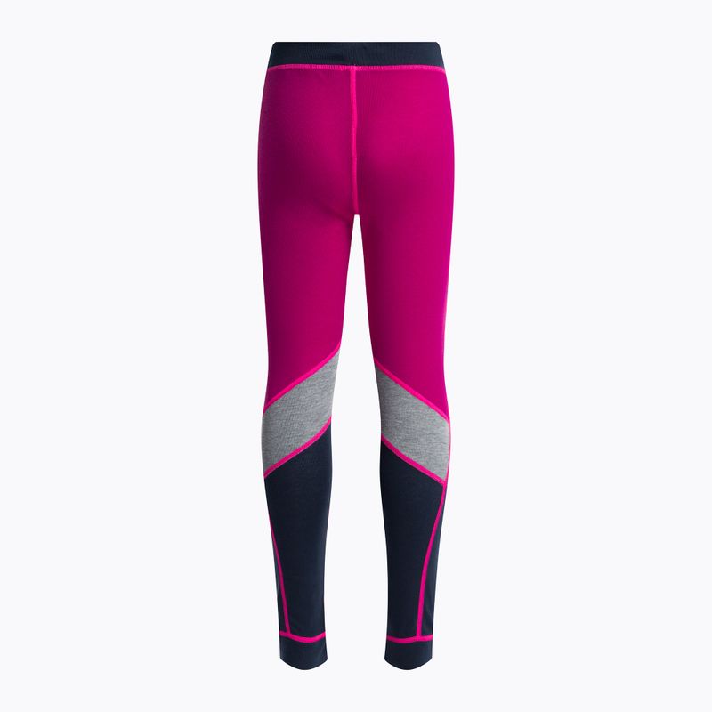 Детско термоактивно бельо Color Kids Ski Underwear Colorblock розов-черен 740777.5885 6