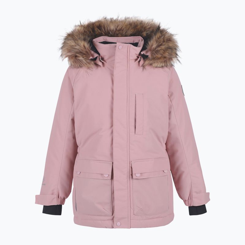 Детско зимно яке Color Kids Parka w. Фалшива кожа AF 10,000 розов 740724 5