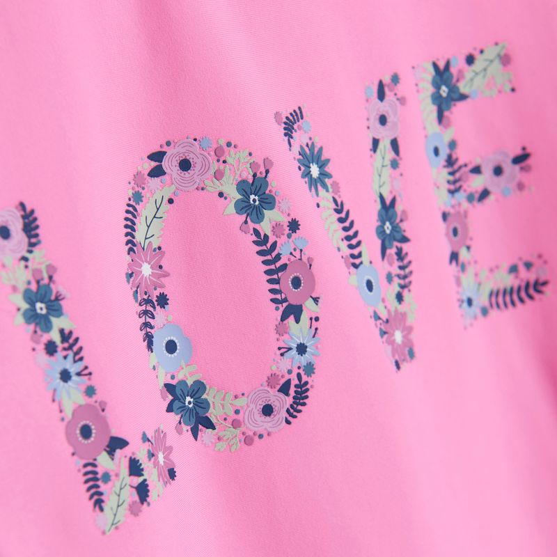 Цвят Деца Печатна блуза за плуване розова CO7201305708 3