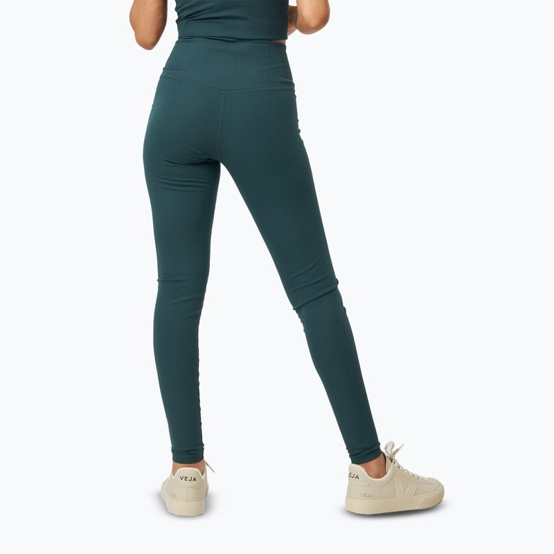 Дамски тренировъчен клин Girlfriend Collective Rib moss 3