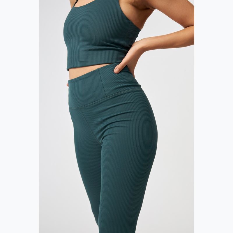 Дамски тренировъчен клин Girlfriend Collective Rib moss 5