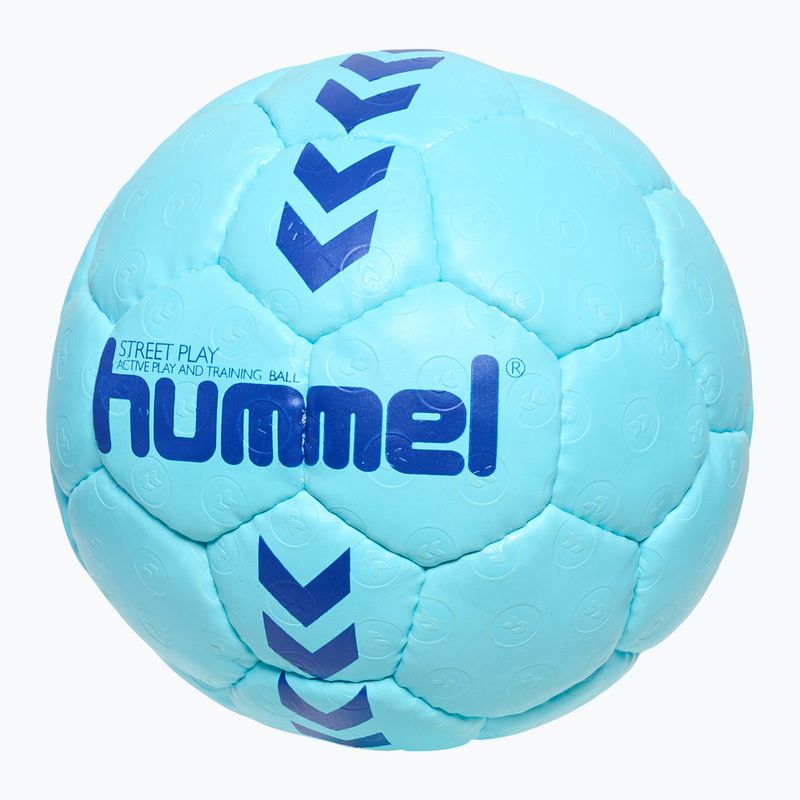 Hummel Street Play светлосиня топка за хандбал размер 00