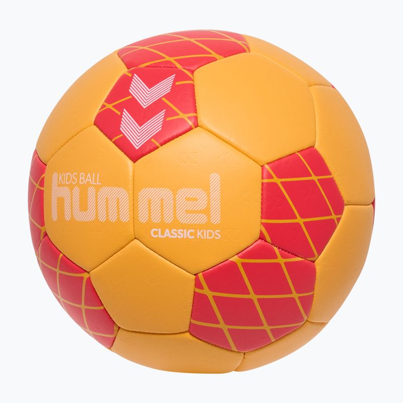 Детска топка за хандбал Hummel Classic HB Jr orange/red size 1 2