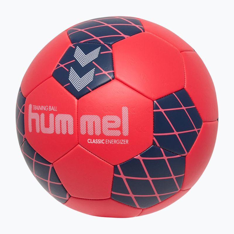 Топка за хандбал Hummel Classic Energizer red/marine size 3 2