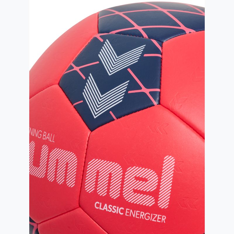 Топка за хандбал Hummel Classic Energizer red/marine size 3 4