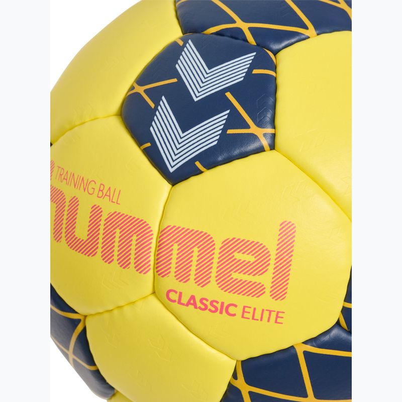 Топка за хандбал Hummel Classic Elite HB yellow/marine/orange size 2 4
