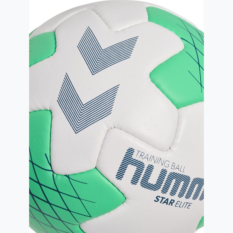 Топка за хандбал Hummel Star Elite HB white/green/marine size 3 4