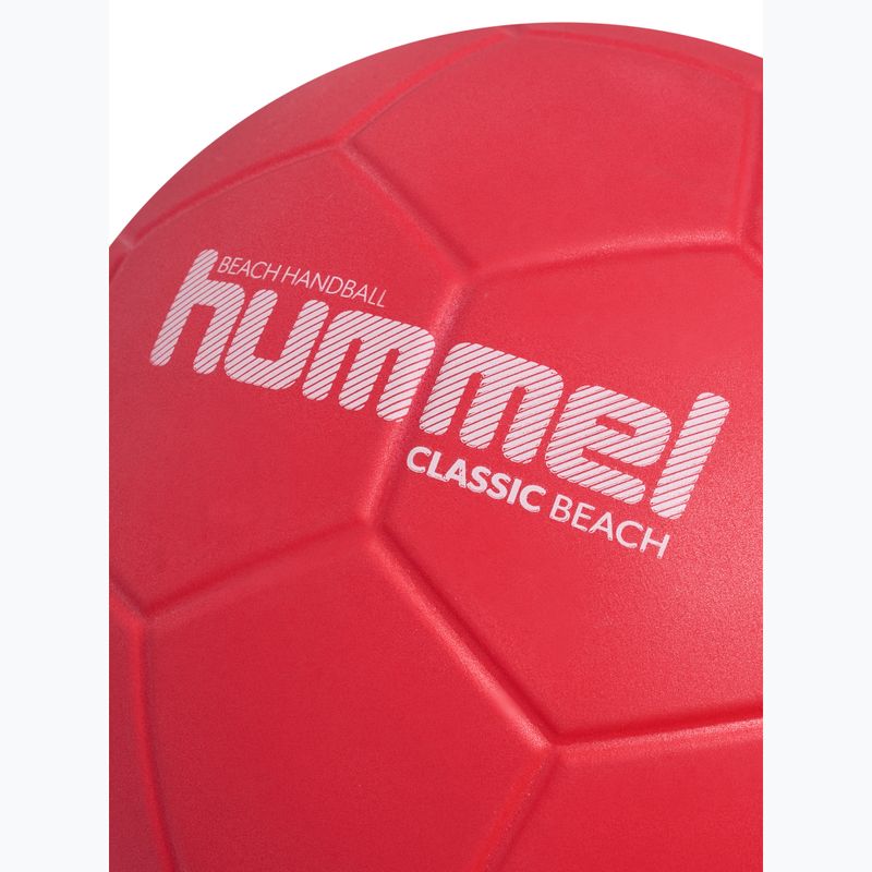 Топка за хандбал Hummel Classic Beach HB red/white size 3 3