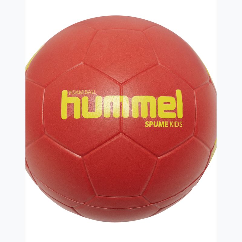 Детска топка за хандбал Hummel Classic Spume HB Jr burgundy/yellow size 0.0 3
