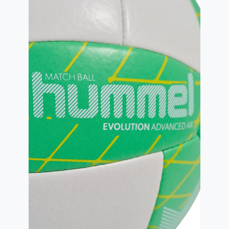 Топка за хандбал Hummel Evolution Advanced AR HB off white/green/red size 2 2