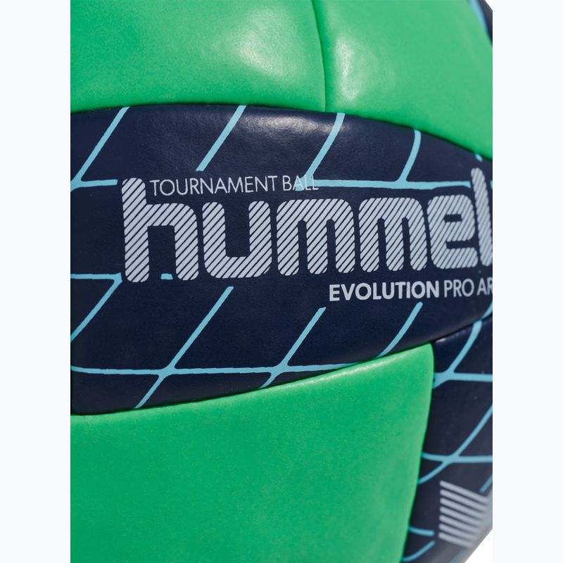Топка за хандбал Hummel Evolution Pro AR HB green/black/orange size 2 2
