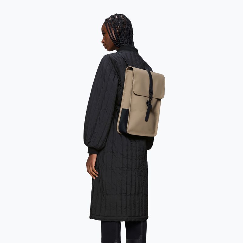 Раница Rains Mini 12.5 l beige 4