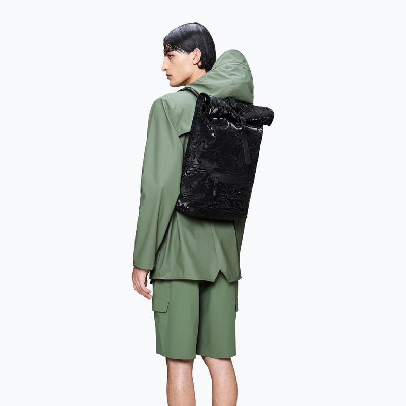 Градска раница Rains Rucksack Rolltop 17 l 4