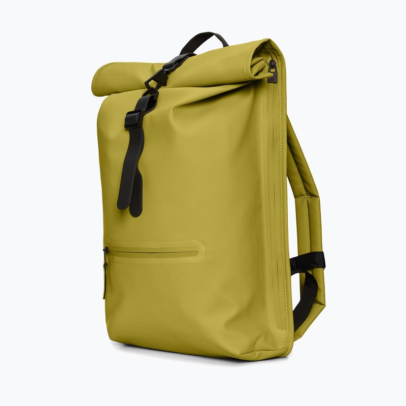 Градска раница Rains Rucksack Rolltop glow 2