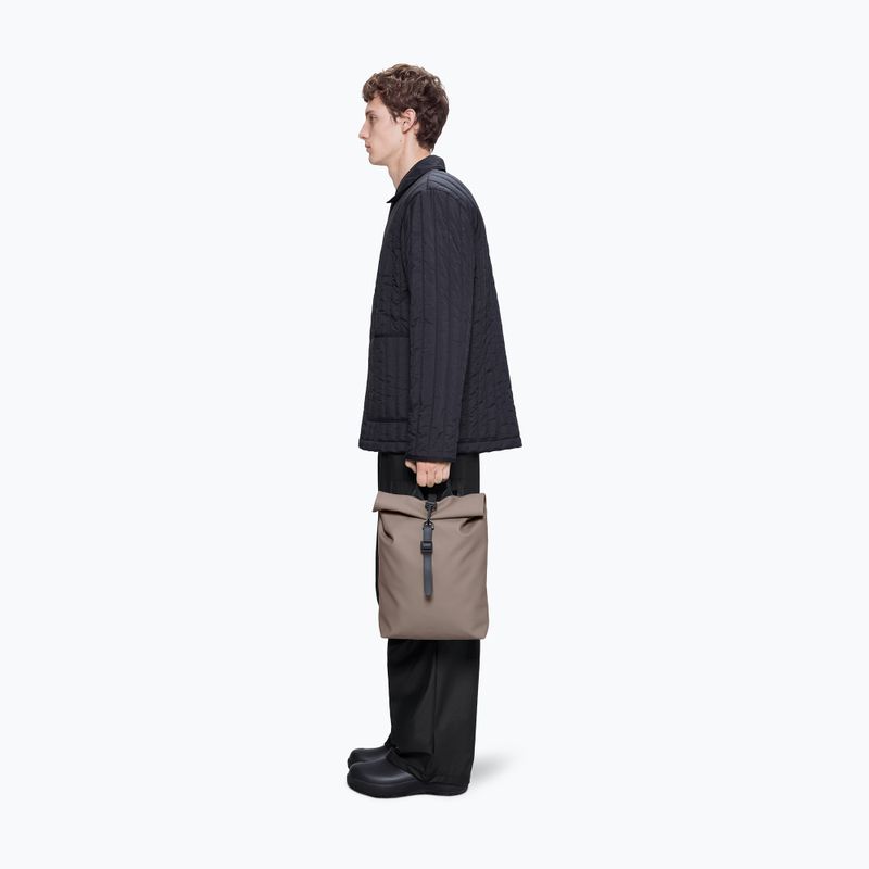 Градска раница Rains Rolltop Rucksack Mini Cinder 4